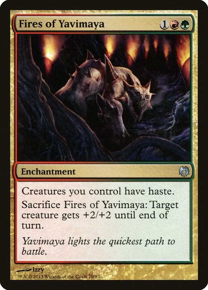 Fires of Yavimaya [Duel Decks: Heroes vs. Monsters] MTG Single Magic: The Gathering  | Multizone: Comics And Games