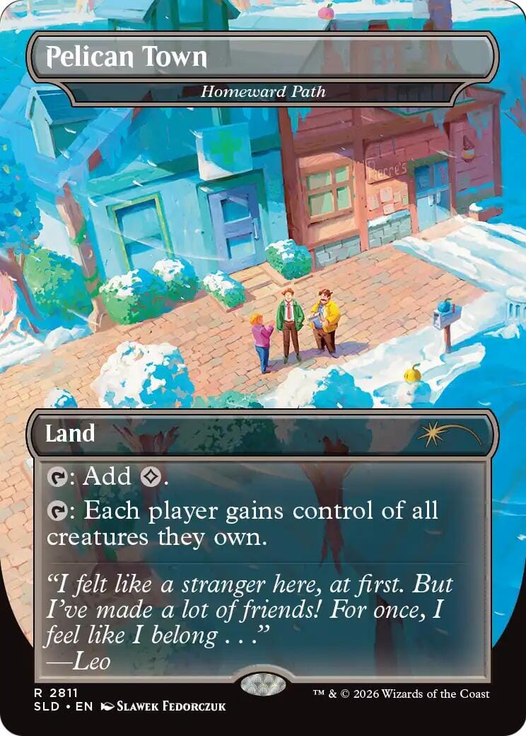 Pelican Town - Homeward Path [Secret Lair Drop Series] MTG Single Magic: The Gathering  | Multizone: Comics And Games