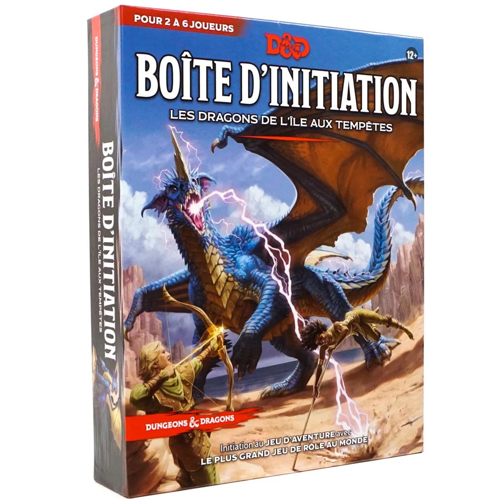 D&D: Boite D'Initiation: Les dragons de l'île aux tempêtes (FRE) | Multizone: Comics And Games