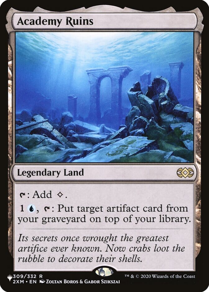 Academy Ruins [Secret Lair: Heads I Win, Tails You Lose] MTG Single Magic: The Gathering  | Multizone: Comics And Games