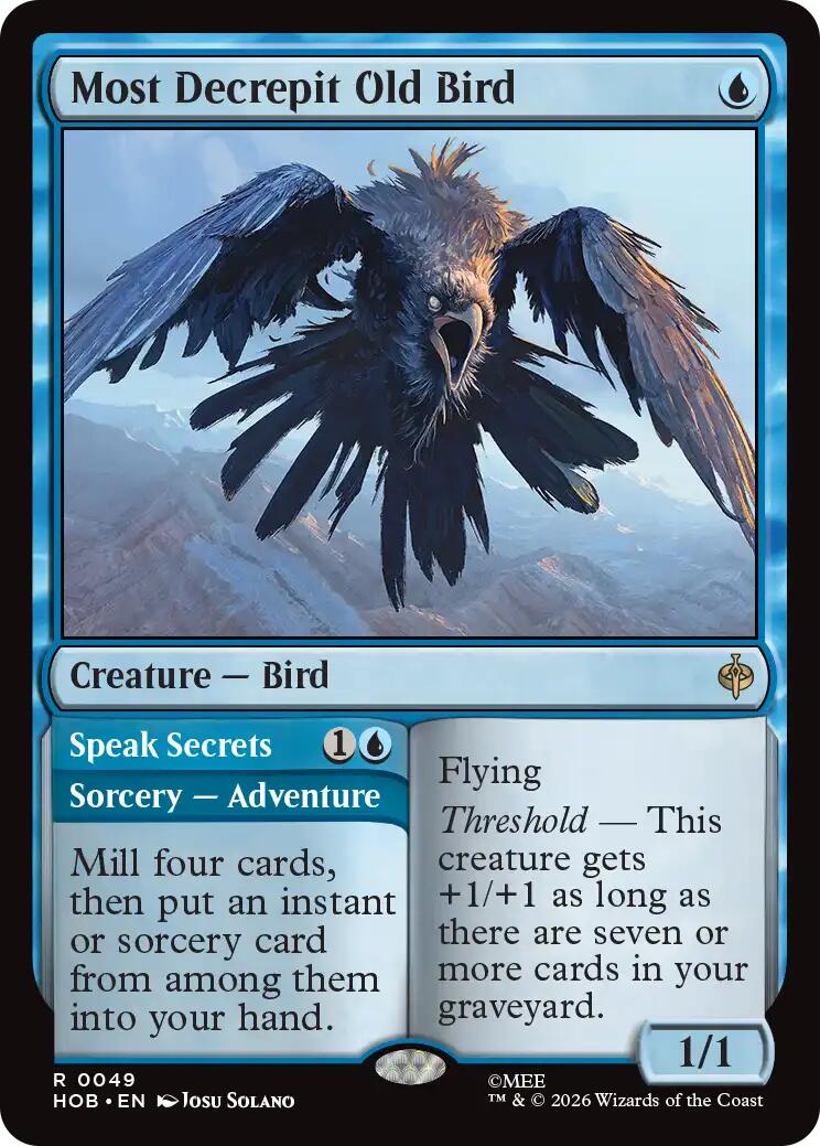 Most Decrepit Old Bird [The Hobbit] | Multizone: Comics And Games
