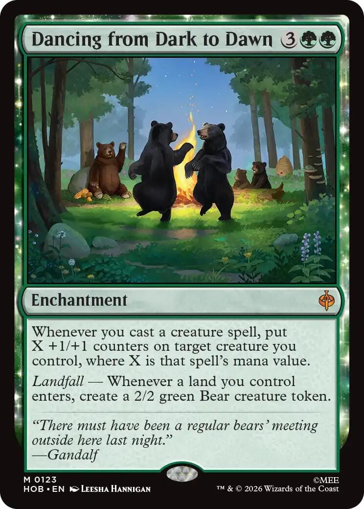 Dancing from Dark to Dawn [The Hobbit] MTG Single Magic: The Gathering  | Multizone: Comics And Games