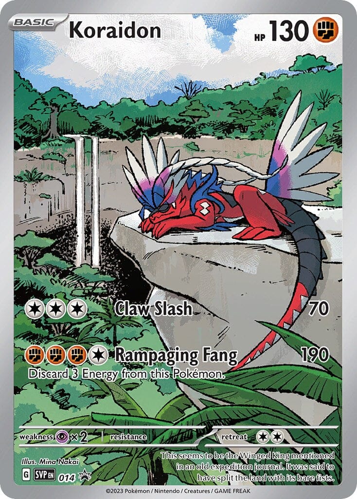 Koraidon (014) [Scarlet & Violet: Black Star Promos] Pokemon Single Pokémon  | Multizone: Comics And Games