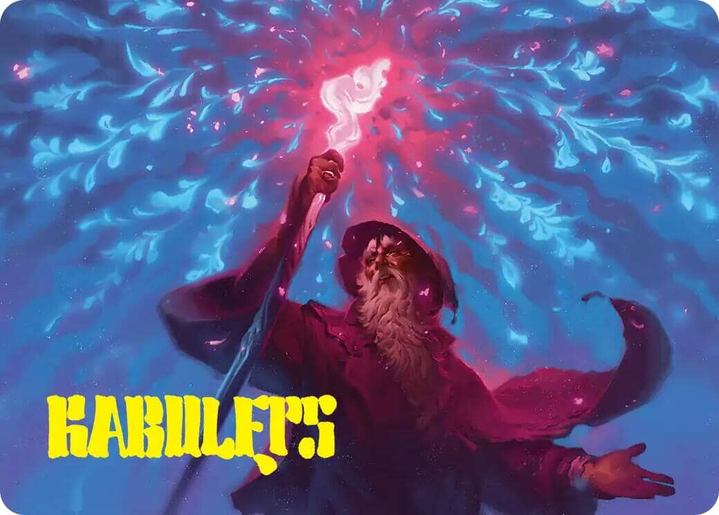 Wizard's Staff Art Card (Gold-Stamped Signature) [The Hobbit Art Series] | Multizone: Comics And Games
