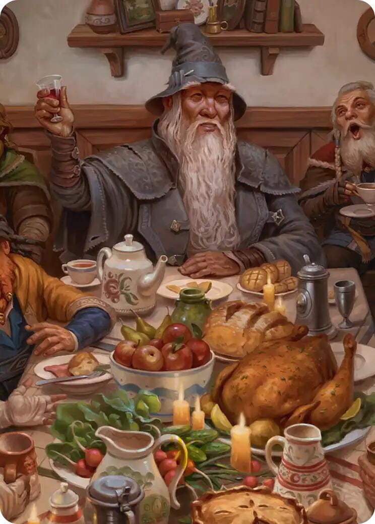 Gandalf, Party Guest Art Card (2/12) [The Hobbit Art Series] | Multizone: Comics And Games
