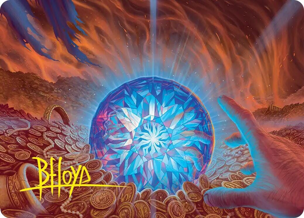The Arkenstone Art Card (Gold-Stamped Signature) [The Hobbit Art Series] | Multizone: Comics And Games