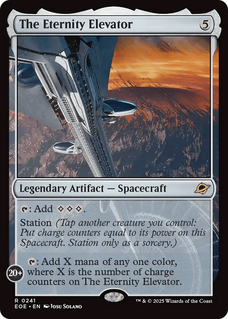 The Eternity Elevator [Edge of Eternities] MTG Single Magic: The Gathering  | Multizone: Comics And Games