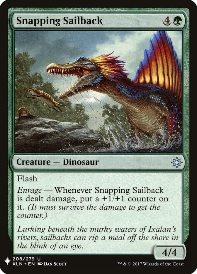 Snapping Sailback [Mystery Booster] MTG Single Magic: The Gathering  | Multizone: Comics And Games