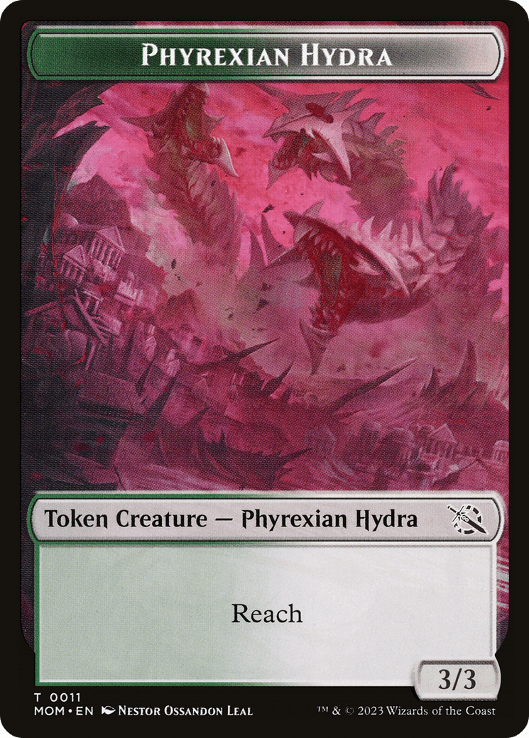 Phyrexian Myr // Phyrexian Hydra (11) Double-Sided Token [March of the Machine Tokens] MTG Single Magic: The Gathering  | Multizone: Comics And Games