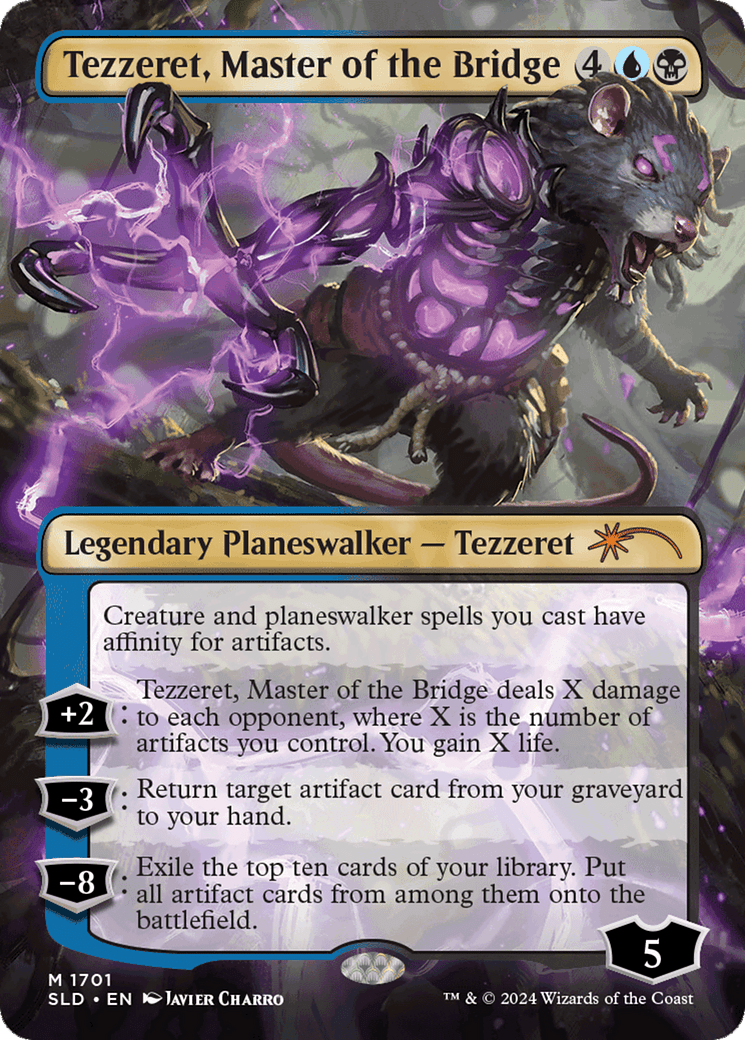 Tezzeret, Master of the Bridge (Rainbow Foil) [Secret Lair Drop Series] MTG Single Magic: The Gathering  | Multizone: Comics And Games