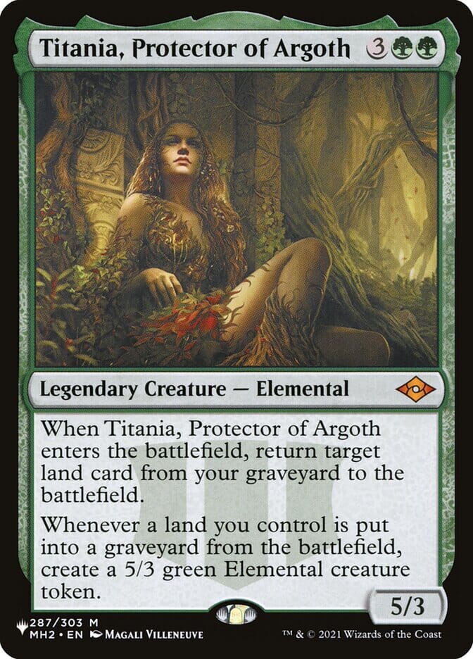 Titania, Protector of Argoth [The List] MTG Single Magic: The Gathering  | Multizone: Comics And Games