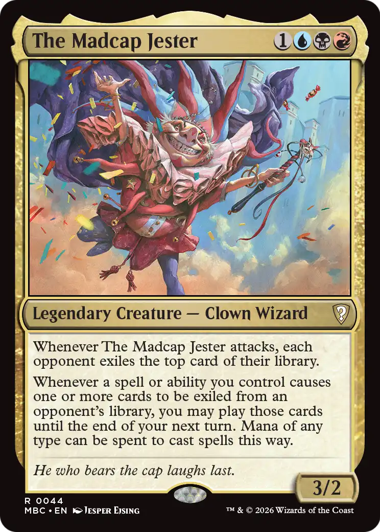 The Madcap Jester [Mystery Booster: Commander Edition] | Multizone: Comics And Games