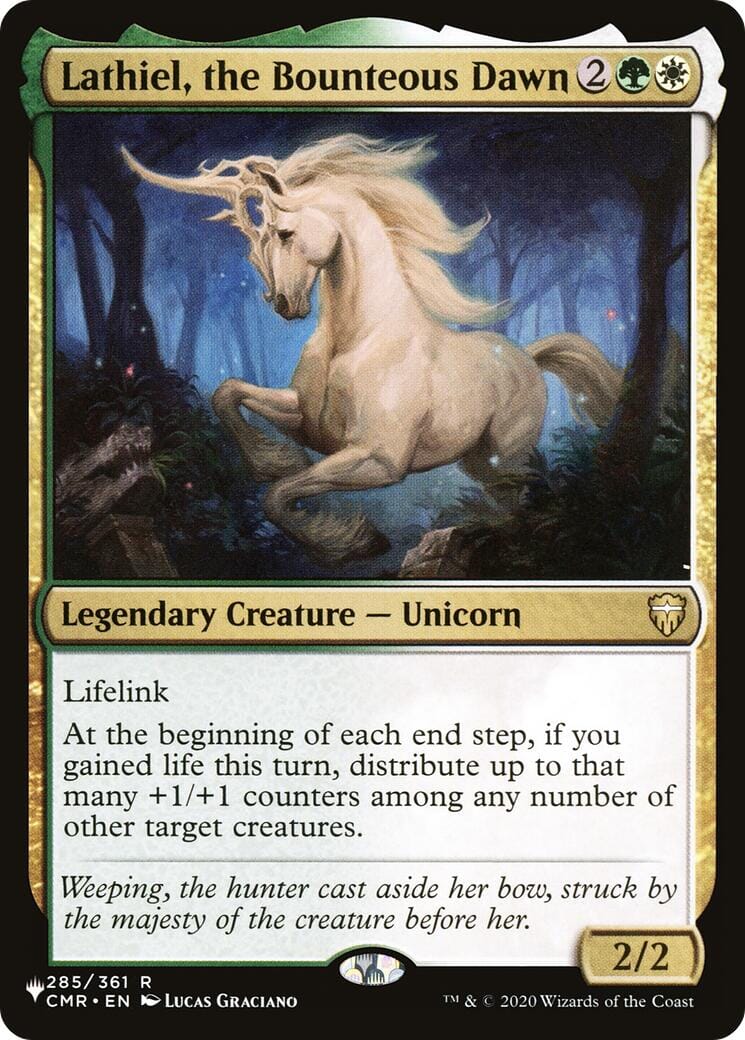 Lathiel, the Bounteous Dawn [The List] MTG Single Magic: The Gathering  | Multizone: Comics And Games