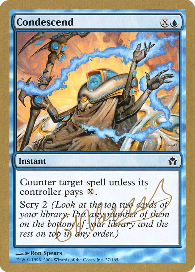 Condescend (Gabriel Nassif) [World Championship Decks 2004] MTG Single Magic: The Gathering  | Multizone: Comics And Games