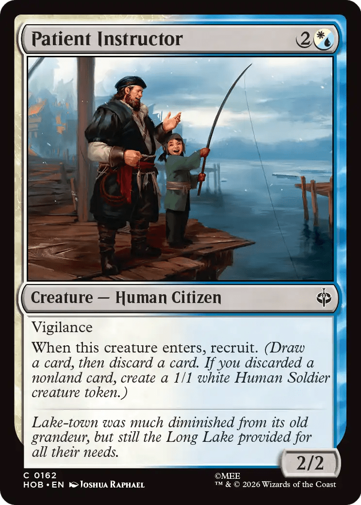 Patient Instructor [The Hobbit] MTG Single Magic: The Gathering  | Multizone: Comics And Games