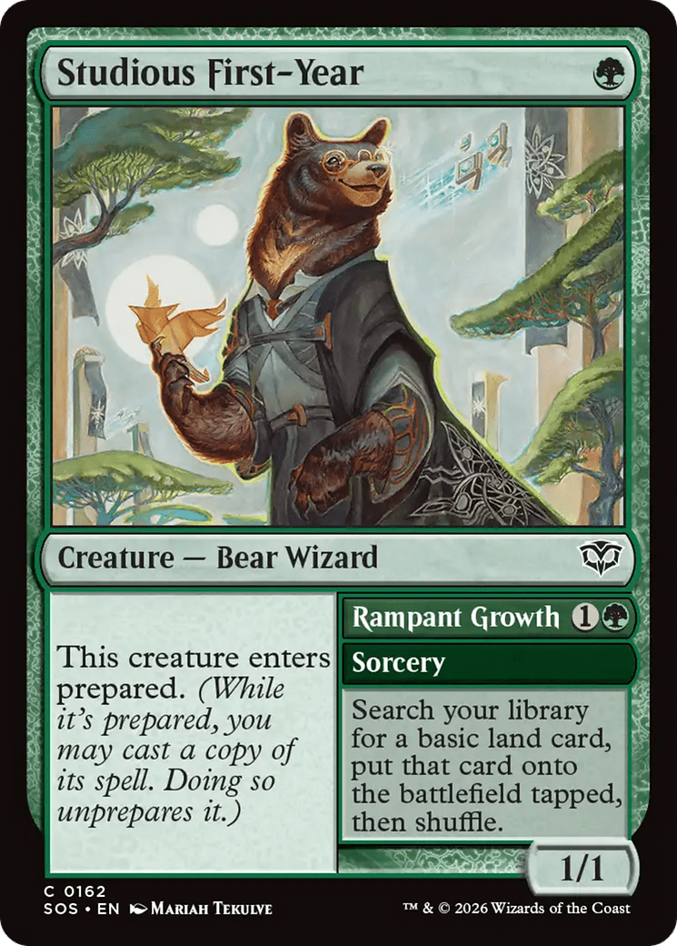 Studious First-Year [Secrets of Strixhaven] MTG Single Magic: The Gathering  | Multizone: Comics And Games