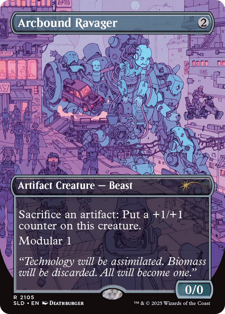 Arcbound Ravager (2105) (Galaxy Foil) [Secret Lair Drop Series] MTG Single Magic: The Gathering  | Multizone: Comics And Games