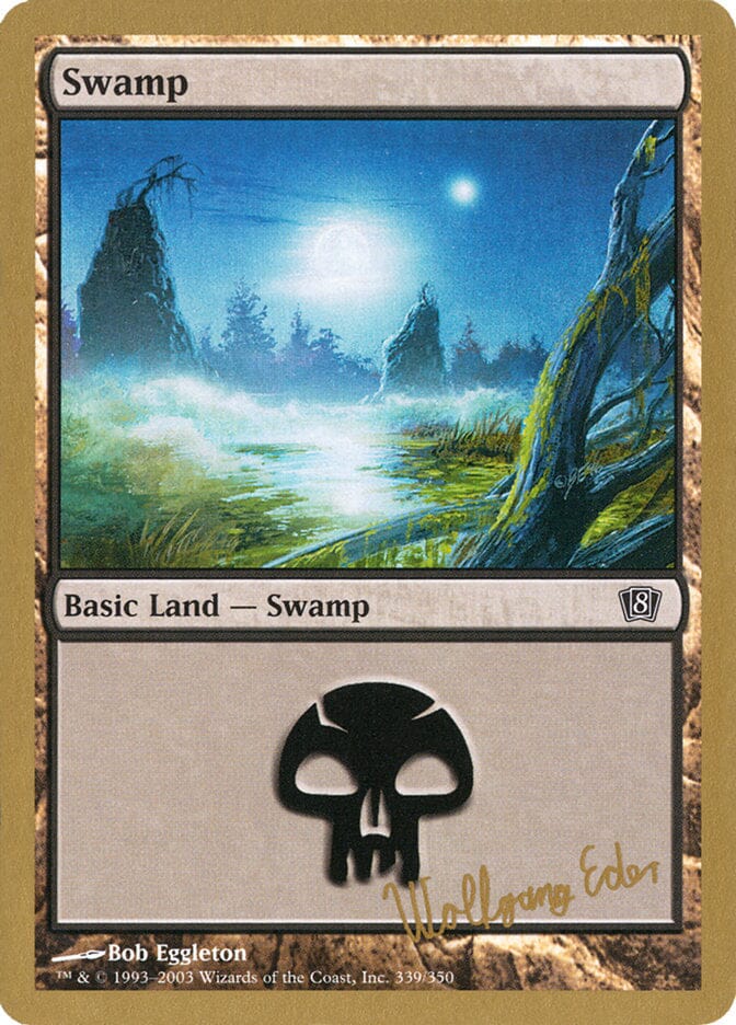 Swamp (we339) (Wolfgang Eder) [World Championship Decks 2003] MTG Single Magic: The Gathering  | Multizone: Comics And Games