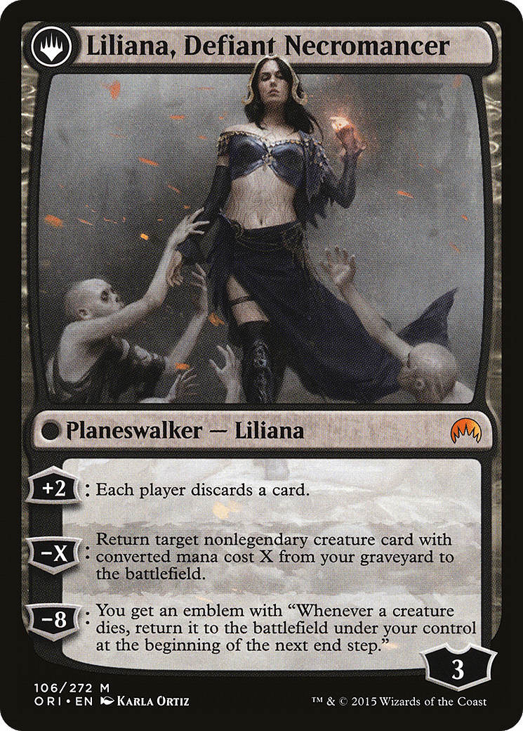 Liliana, Heretical Healer // Liliana, Defiant Necromancer [Secret Lair: From Cute to Brute] MTG Single Magic: The Gathering  | Multizone: Comics And Games