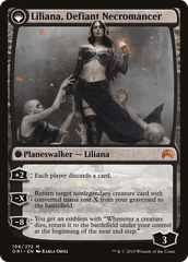 Liliana, Heretical Healer // Liliana, Defiant Necromancer [Secret Lair: From Cute to Brute] MTG Single Magic: The Gathering  | Multizone: Comics And Games