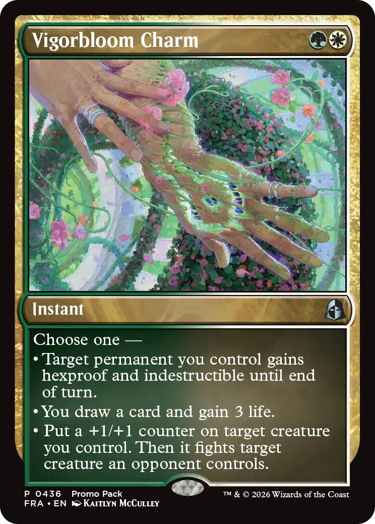 Vigorbloom Charm [Reality Fracture Promos] | Multizone: Comics And Games