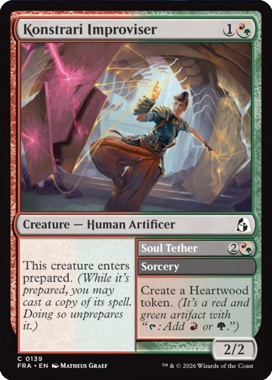 Konstrari Improviser [Reality Fracture] MTG Single Magic: The Gathering  | Multizone: Comics And Games