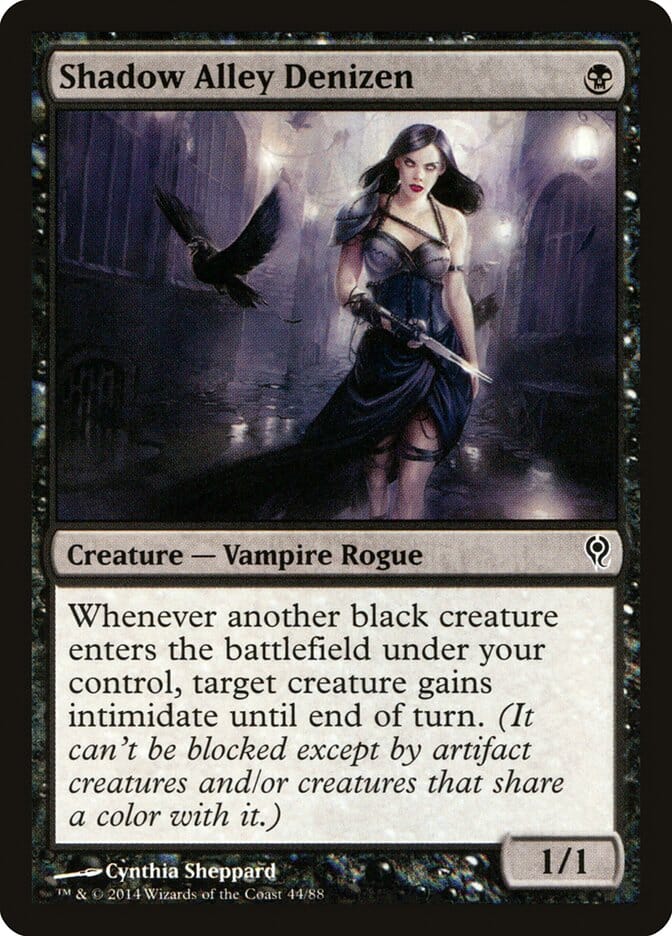 Shadow Alley Denizen [Duel Decks: Jace vs. Vraska] MTG Single Magic: The Gathering  | Multizone: Comics And Games