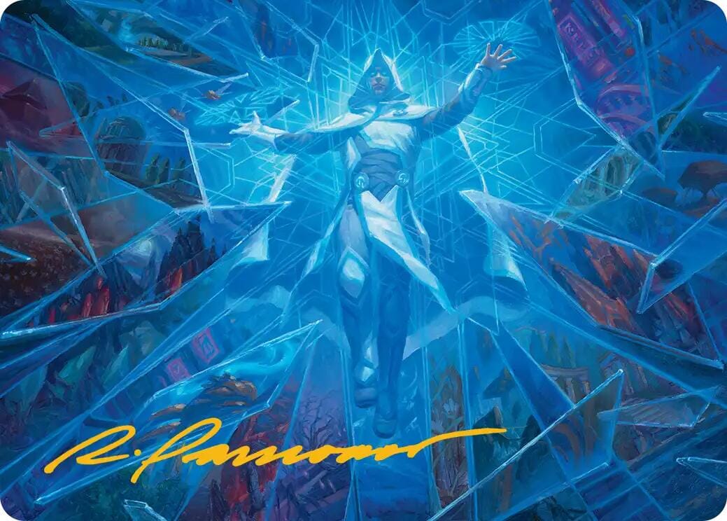 Overwrite the Multiverse Art Card (Gold-Stamped Signature) [Reality Fracture Art Series] MTG Single Magic: The Gathering  | Multizone: Comics And Games
