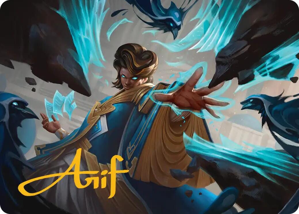 Proctor of Potential Art Card (Gold-Stamped Signature) [Reality Fracture Art Series] MTG Single Magic: The Gathering  | Multizone: Comics And Games