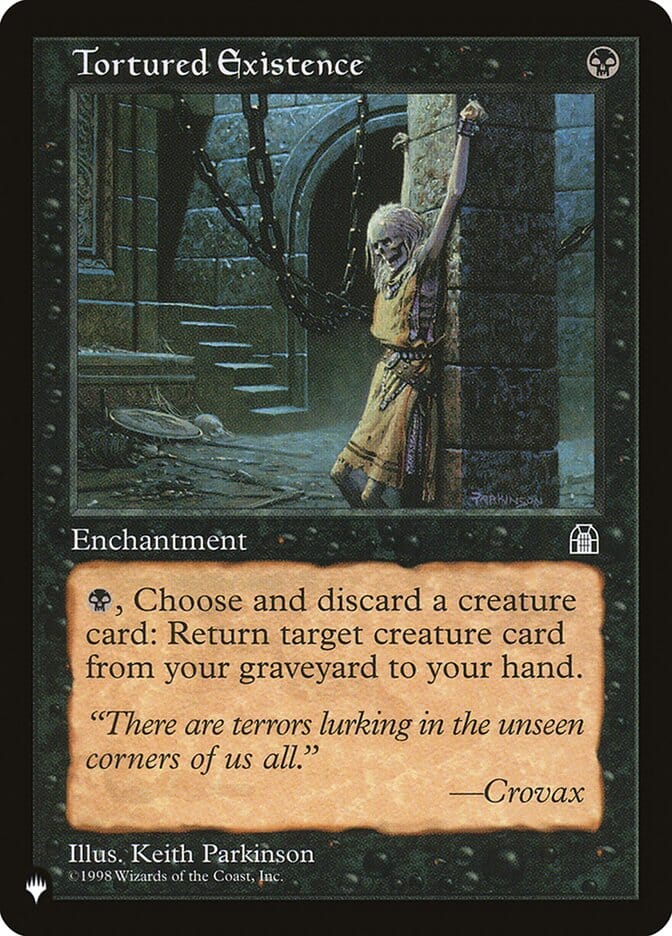 Tortured Existence [The List] MTG Single Magic: The Gathering  | Multizone: Comics And Games