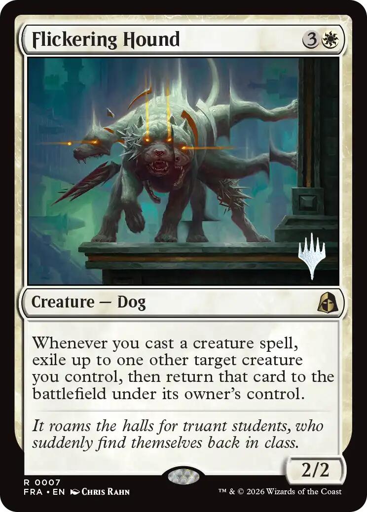 Flickering Hound [Reality Fracture Promos] | Multizone: Comics And Games