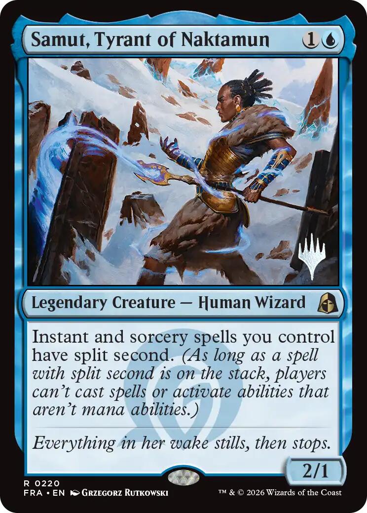Samut, Tyrant of Naktamun [Reality Fracture Promos] | Multizone: Comics And Games