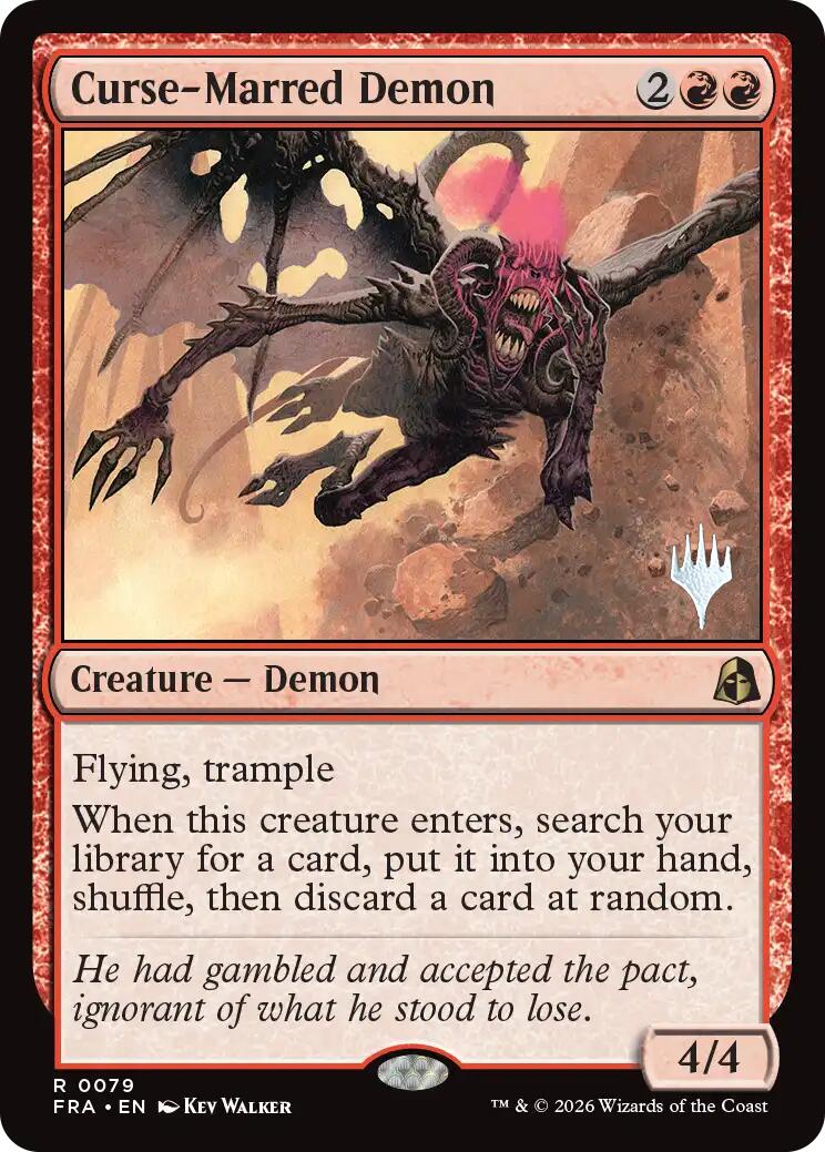 Curse-Marred Demon [Reality Fracture Promos] | Multizone: Comics And Games
