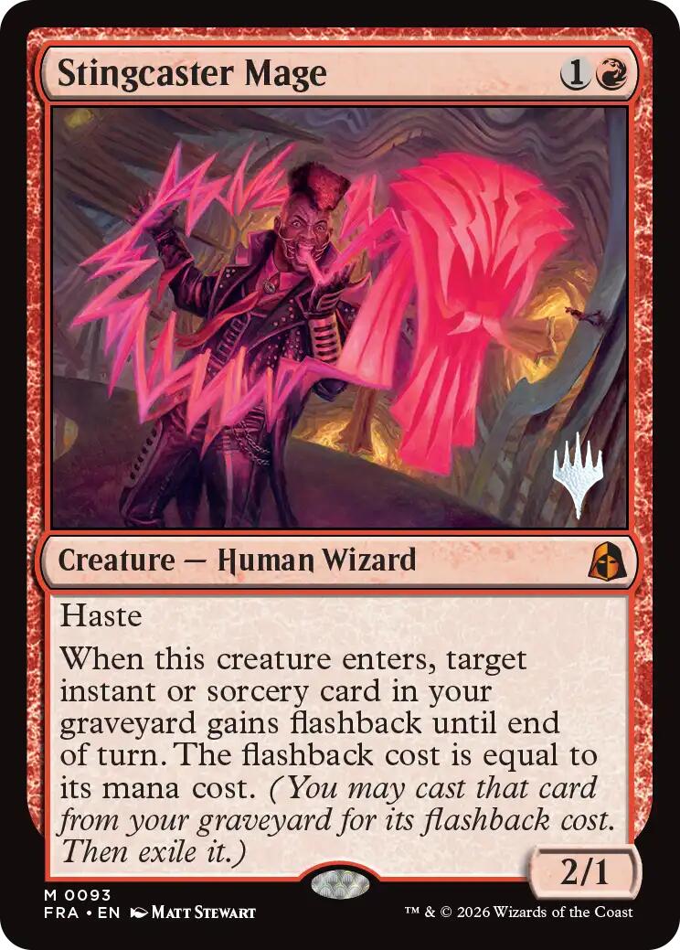 Stingcaster Mage [Reality Fracture Promos] | Multizone: Comics And Games