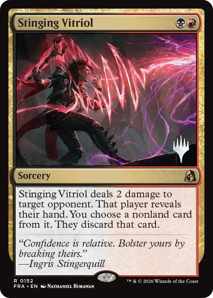 Stinging Vitriol [Reality Fracture Promos] | Multizone: Comics And Games