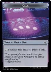 Starscape Cleric // Clue Double-Sided Token [Secrets of Strixhaven Tokens] MTG Single Magic: The Gathering  | Multizone: Comics And Games