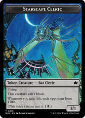 Starscape Cleric // Clue Double-Sided Token [Secrets of Strixhaven Tokens] MTG Single Magic: The Gathering  | Multizone: Comics And Games
