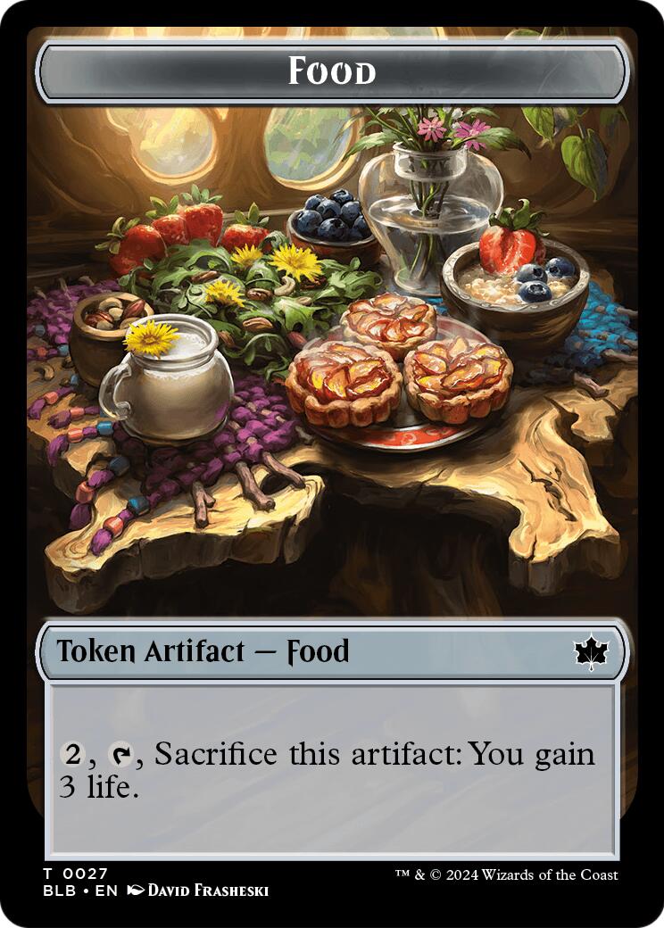 Food // Clue Token Double-Sided Token [Secrets of Strixhaven Tokens] MTG Single Magic: The Gathering  | Multizone: Comics And Games