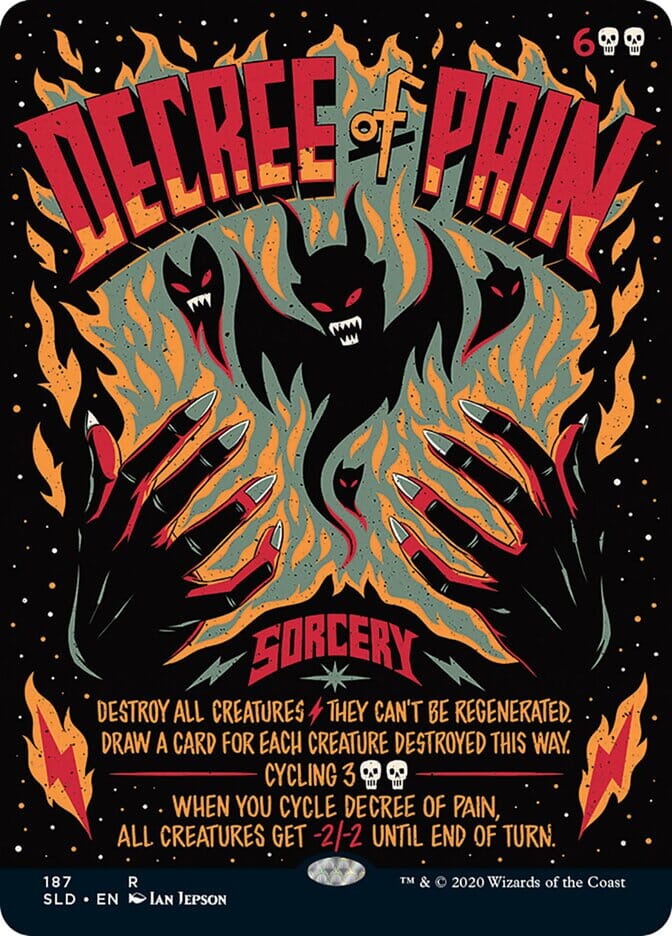 Decree of Pain [Secret Lair Drop Series] MTG Single Magic: The Gathering  | Multizone: Comics And Games