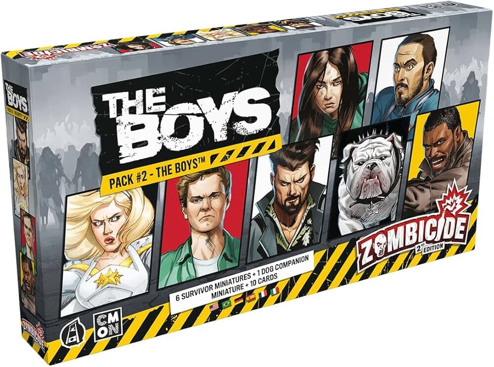 Zombicide 2nd Edition: The Boys pack #2: The Boys Miniature Game CMON  | Multizone: Comics And Games
