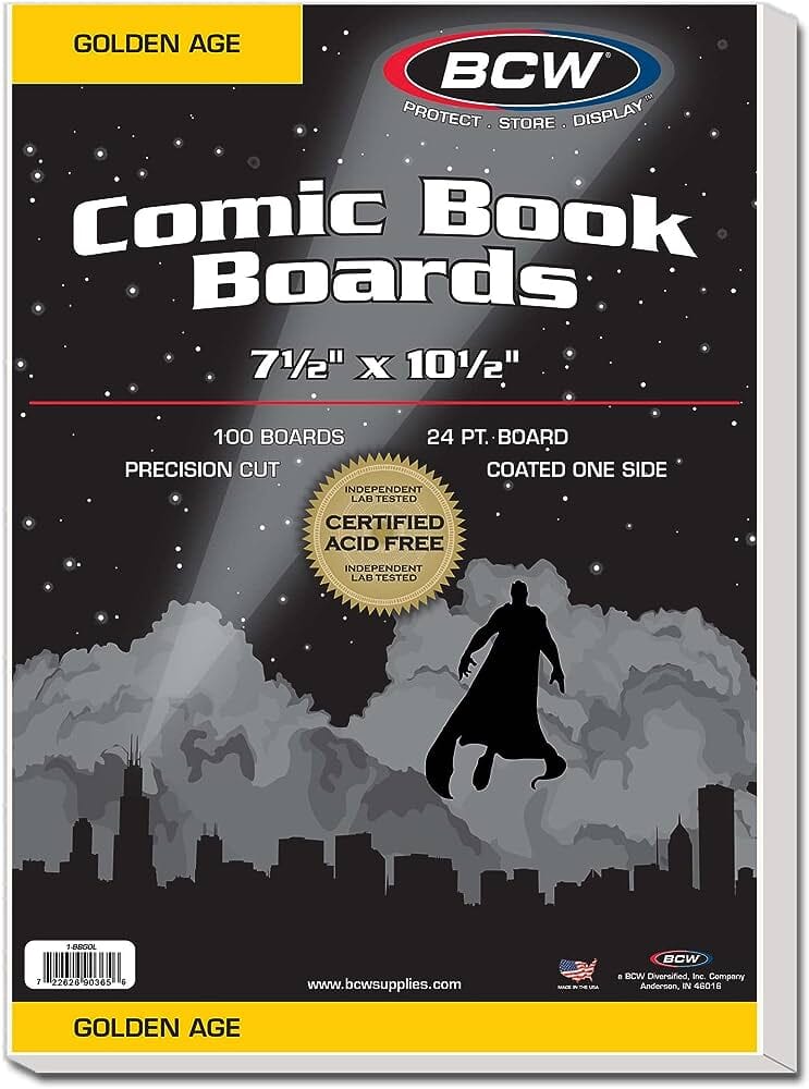 BCW back boards Multizone  | Multizone: Comics And Games