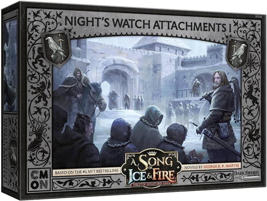 A Song of Ice & Fire: Night's Watch Attachments I Miniatures CMON  | Multizone: Comics And Games