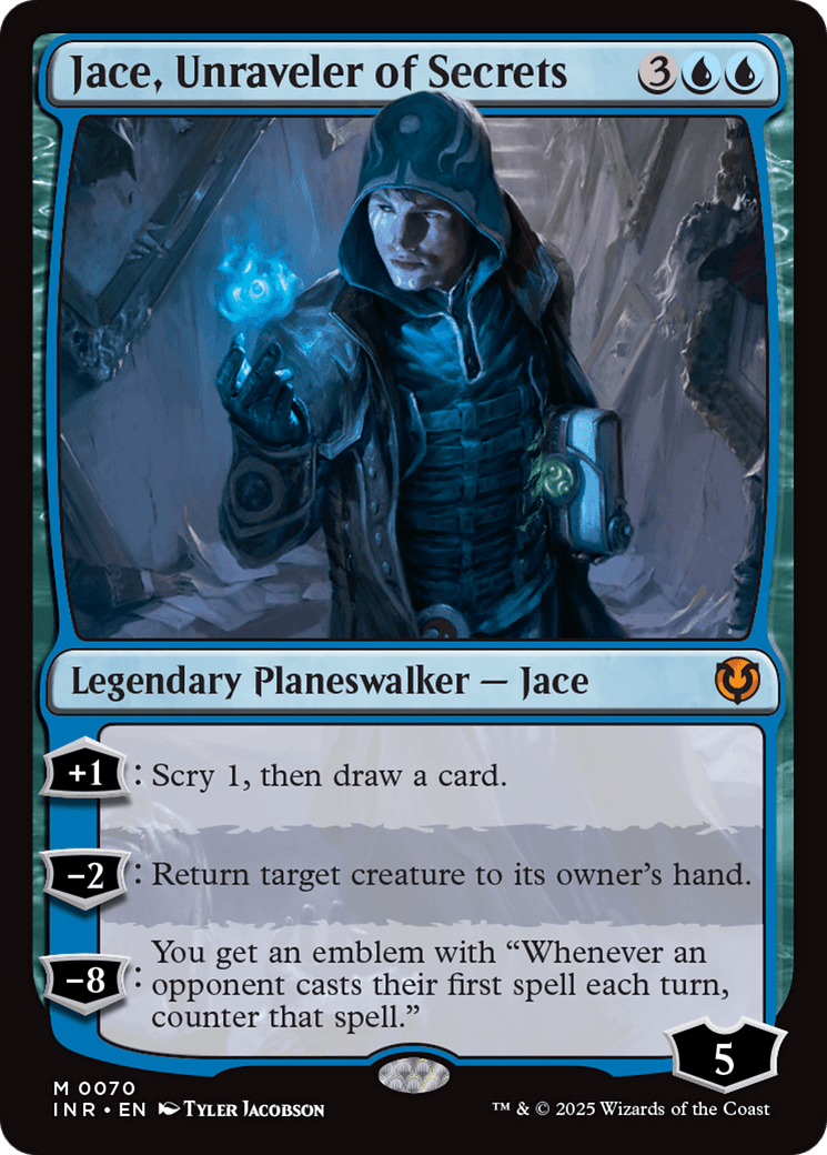 Jace, Unraveler of Secrets [Innistrad Remastered] MTG Single Magic: The Gathering  | Multizone: Comics And Games