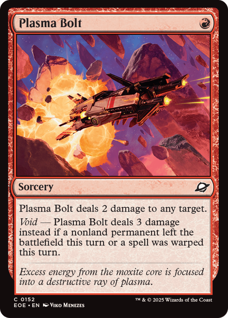Plasma Bolt [Edge of Eternities] MTG Single Magic: The Gathering  | Multizone: Comics And Games