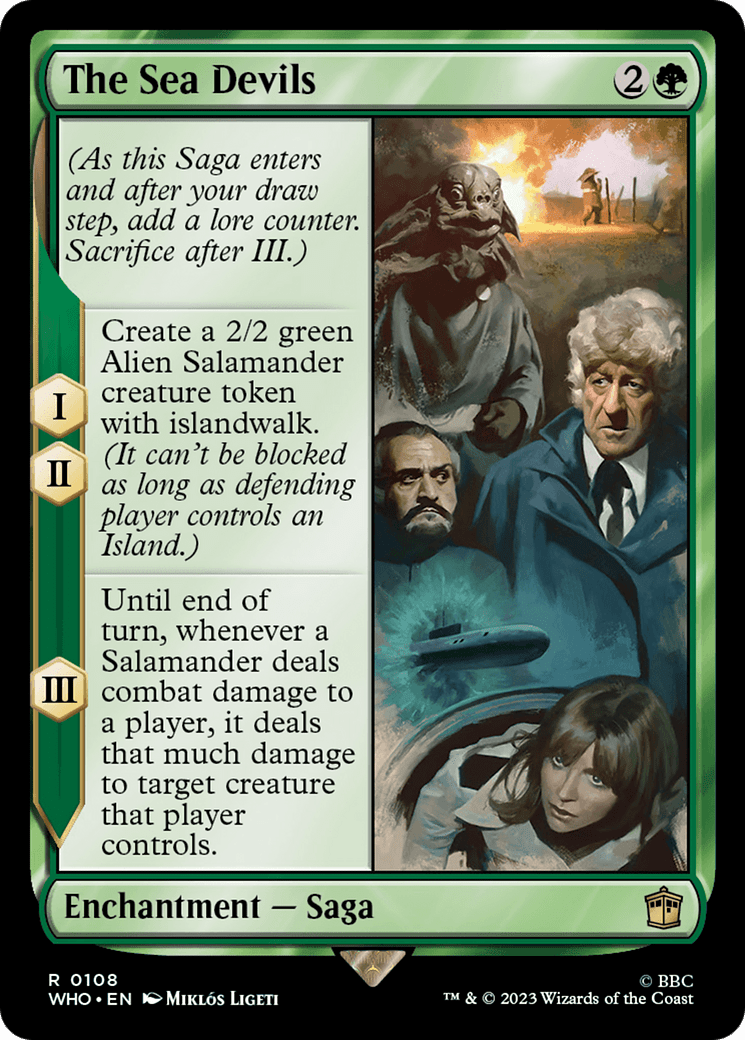 The Sea Devils [Doctor Who] MTG Single Magic: The Gathering  | Multizone: Comics And Games