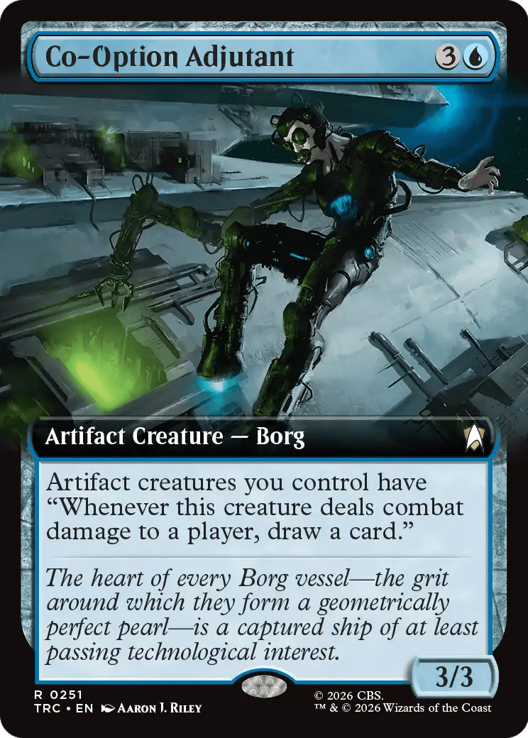 Co-Option Adjutant (Extended Art) [Star Trek Commander] MTG Single Magic: The Gathering  | Multizone: Comics And Games