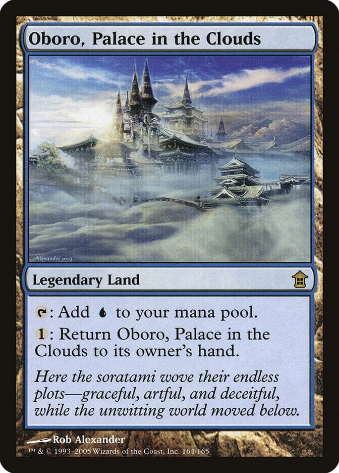 Oboro, Palace in the Clouds [Saviors of Kamigawa] MTG Single Magic: The Gathering  | Multizone: Comics And Games