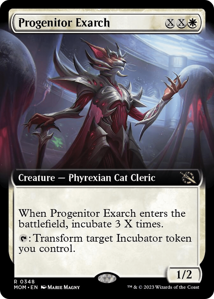 Progenitor Exarch (Extended Art) [March of the Machine] MTG Single Magic: The Gathering  | Multizone: Comics And Games