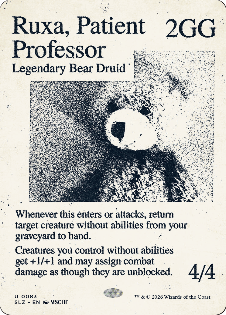 Ruxa, Patient Professor (0083) [Secret Lair x MSCHF: The Zeta Set] | Multizone: Comics And Games