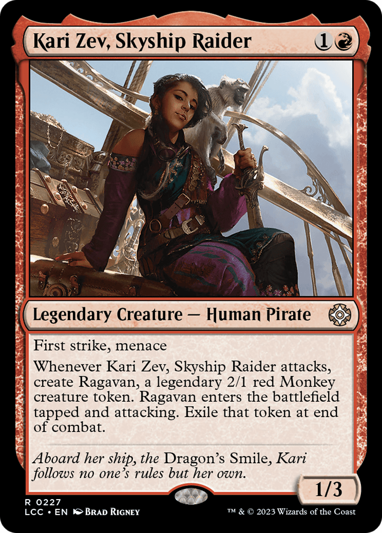 Kari Zev, Skyship Raider [The Lost Caverns of Ixalan Commander] MTG Single Magic: The Gathering  | Multizone: Comics And Games